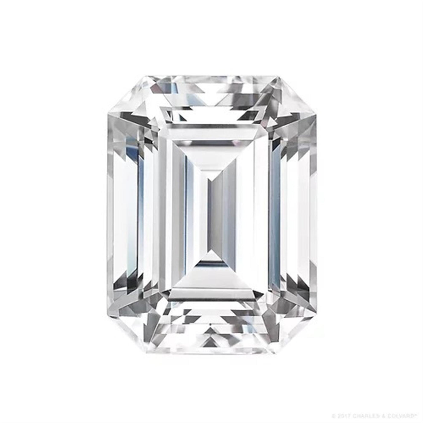 1.58ct VS2 F Emerald Cut Lab Grown Diamond