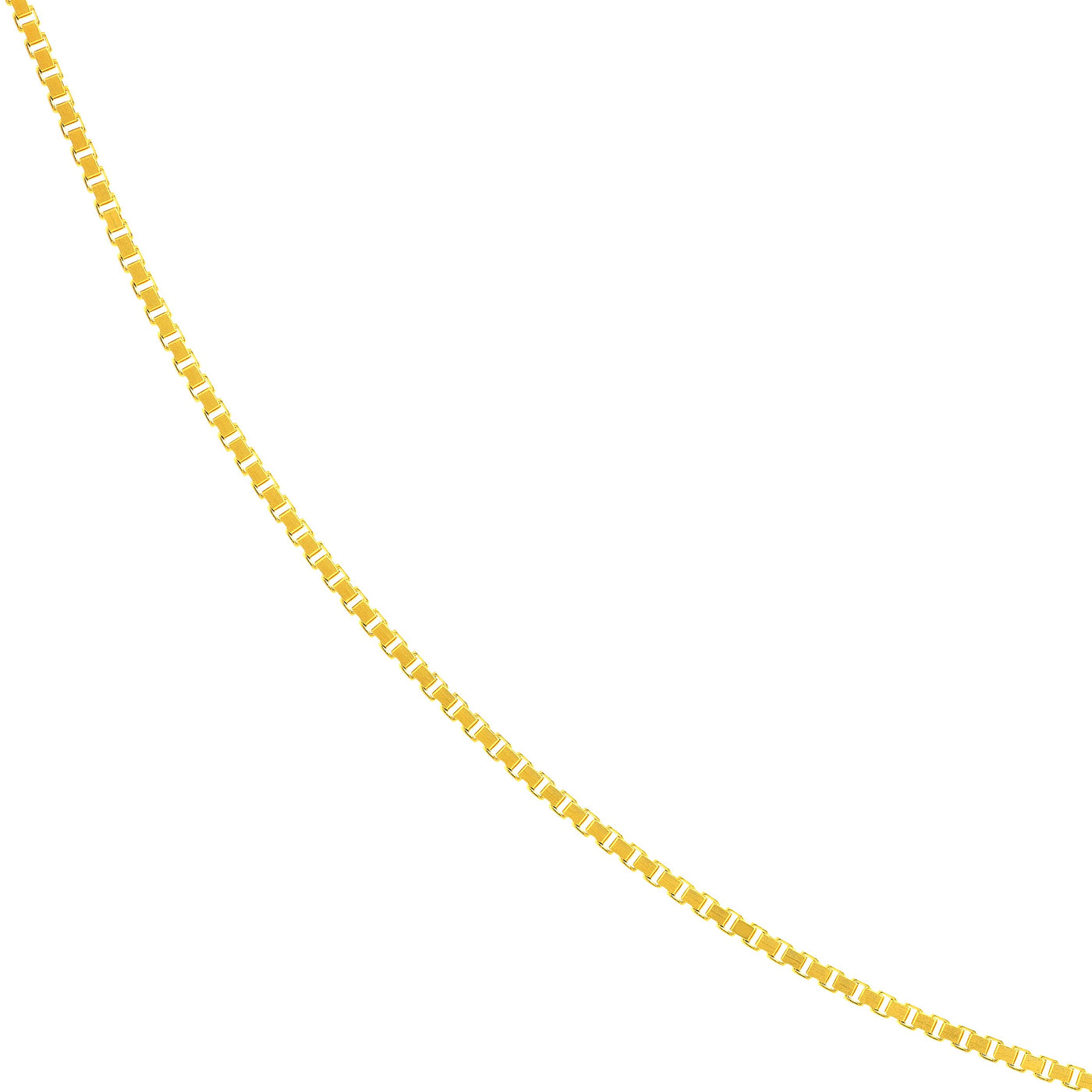 Estate 18K Yellow Gold 1.55mm 18" Box Chain