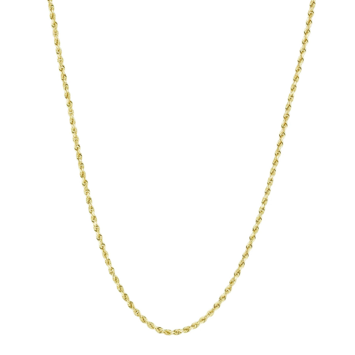 10K Yellow Gold 3mm 22" Rope Chain