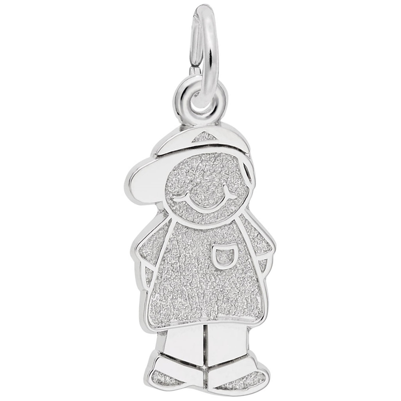 Sterling Silver Boy with Cap