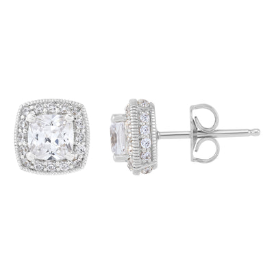 Armadani 14K White Gold 2.00ctw Stud Style Lab Grown Diamond Earrings