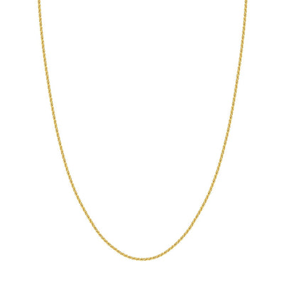 10K Yellow Gold 2.5mm 20" Rope Chain