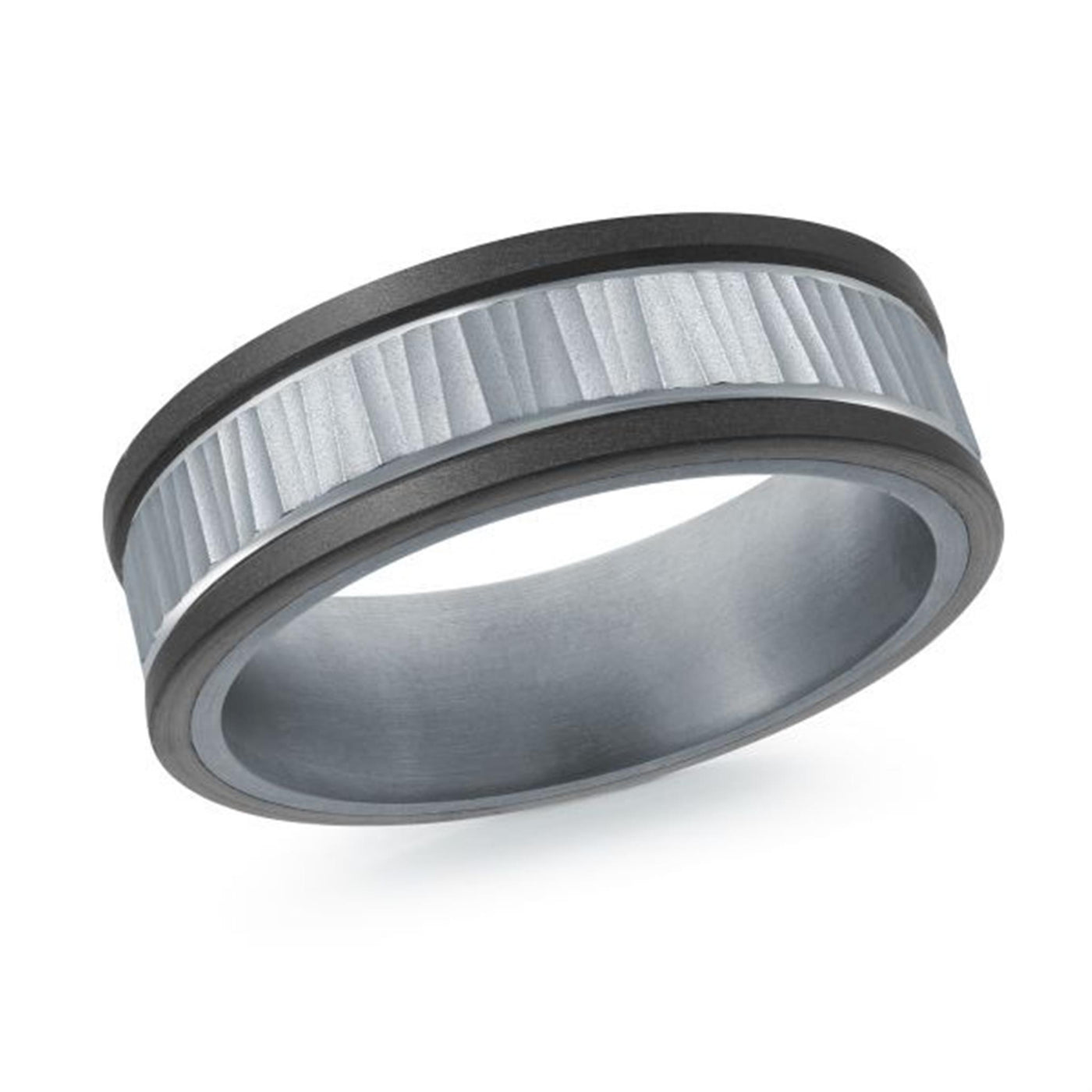 Malo 7mm Tantalum and 14K Yellow Gold Wedding Band