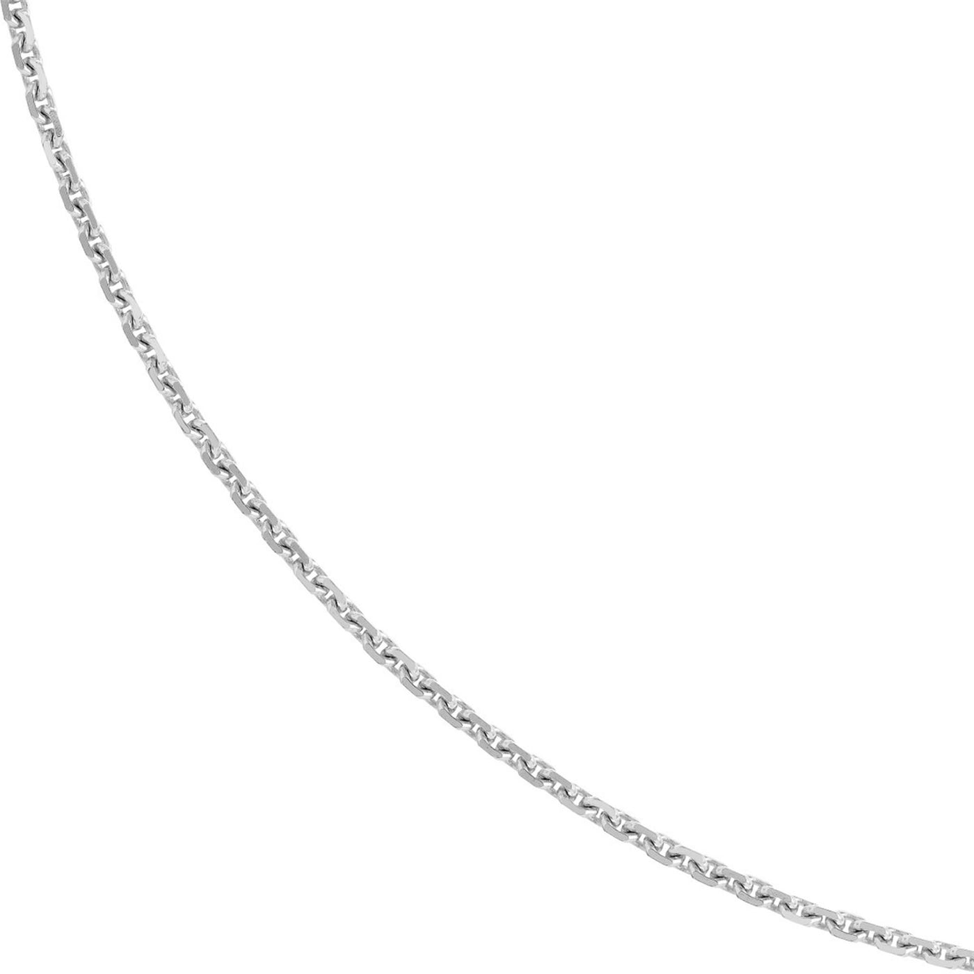 Sterling Silver 1.25mm 24" Cable Link Chain
