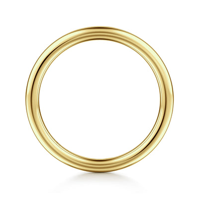 Gabriel 14K Yellow Gold Stackable Stackable Style Ring