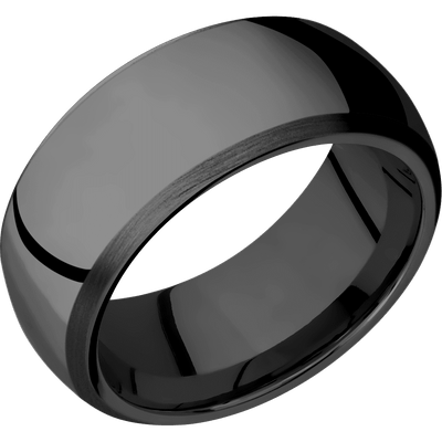 Zirconium + Polish , Satin Finish