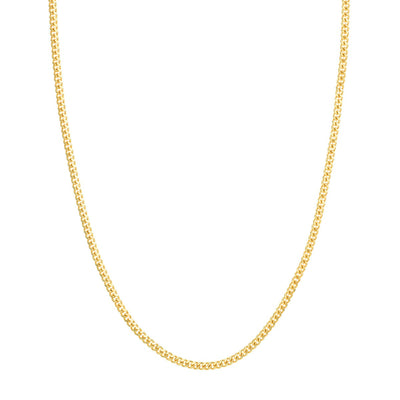 10K Yellow Gold 3.2mm 20" Miami Cuban Chain