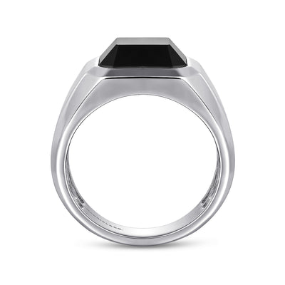 Gabriel Sterling Silver Onyx Ring