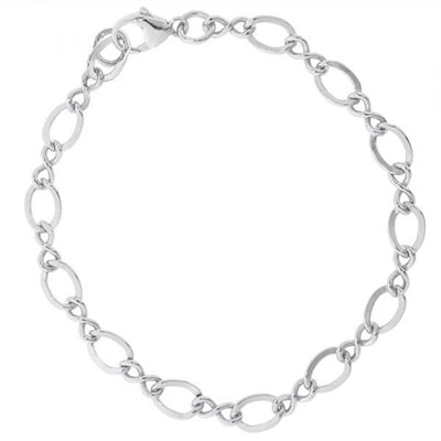 Sterling Silver 7" Charm Bracelet