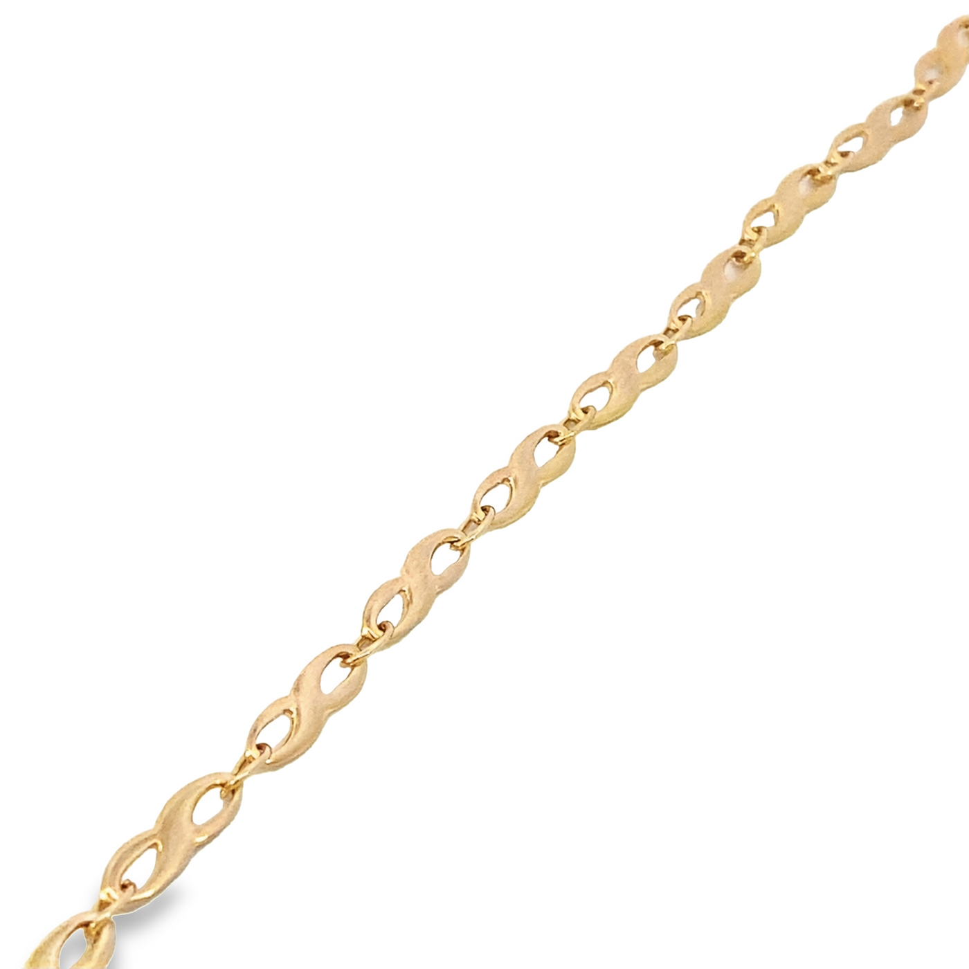 Estate 14K Yellow Gold 3.0mm 20" Infinity Chain