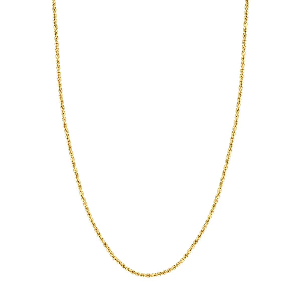 10K Yellow Gold 3mm 20" Rope Chain